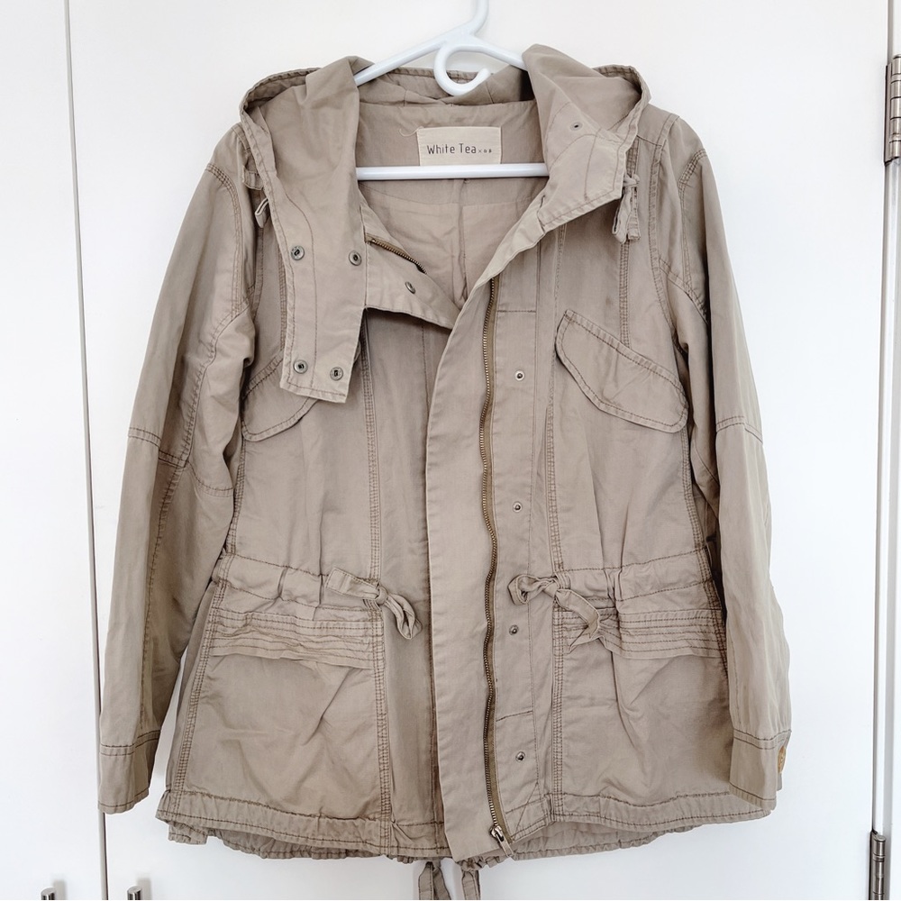 Camel Khaki Jacket Size M Women EUC